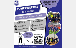 Entrainements portes ouvertes au GFSL !